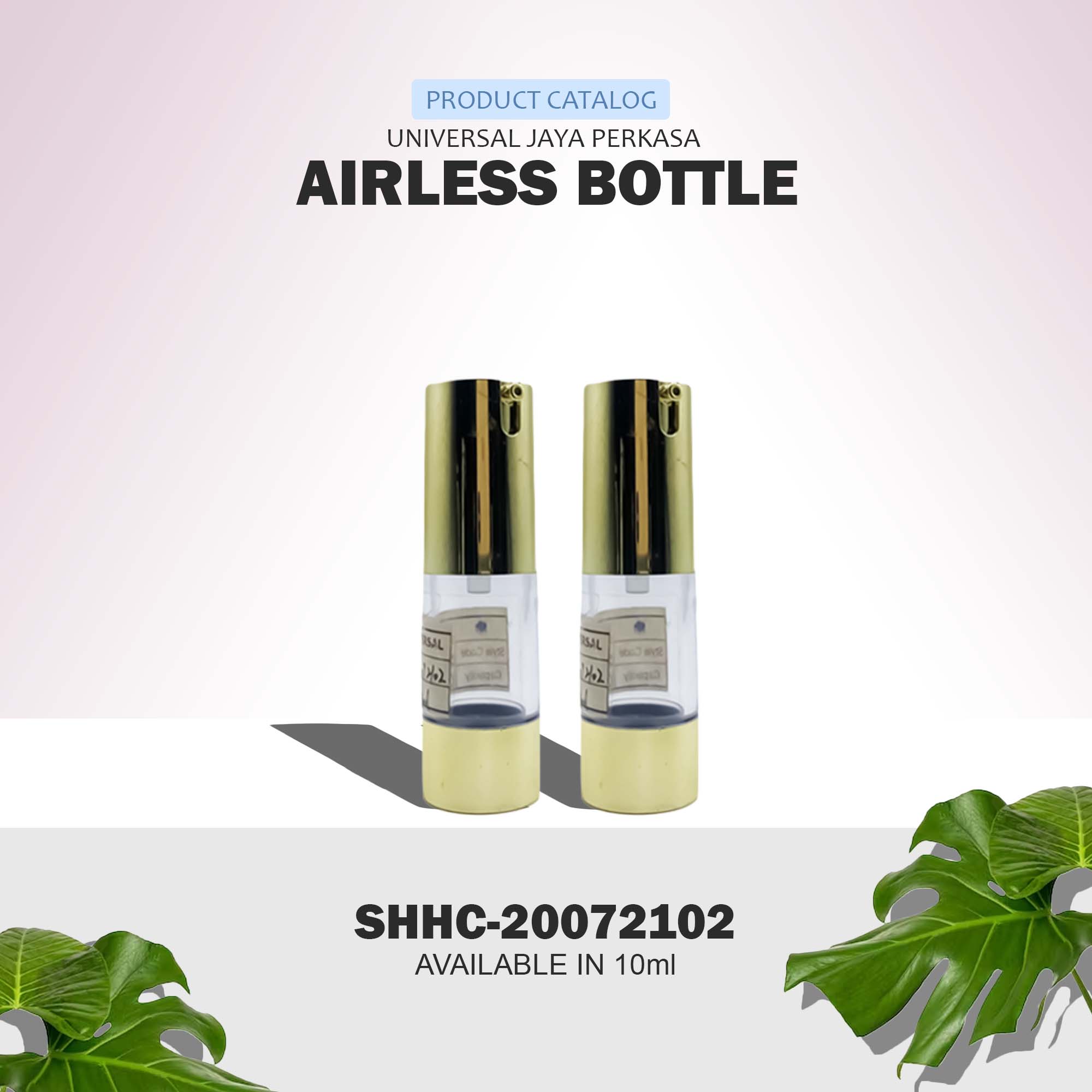 Botol Airless Packaging Cantik Mewah Dan Elegan Universal Jaya Perkasa 2864