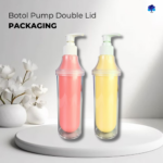 Botol Pump Double Lid