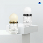 Botol Pump Glass Cap Bulat