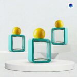 Botol Parfum Candy Botol Parfum Kotak Lucu 30 ml 50 ml 100 ml Botol Parfum Mini Cap Bulat - Image 2