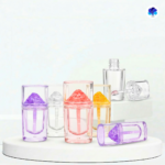 Lip Tube Lip Case Empty Transparent Iceberg Volcano Glitter