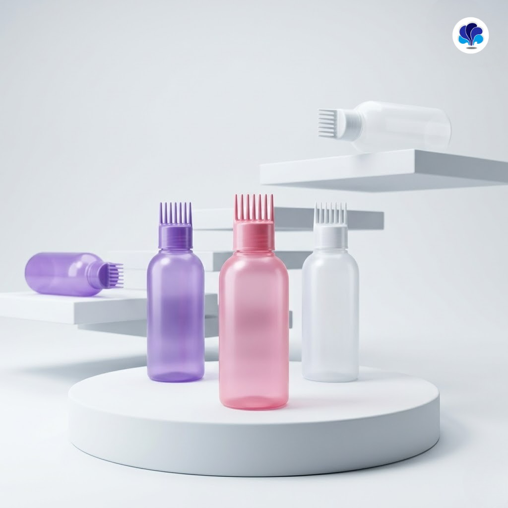 catalog olshop (82) Botol Aplikator Sisir untuk Hair Oil & Hair Treatment - Image 1